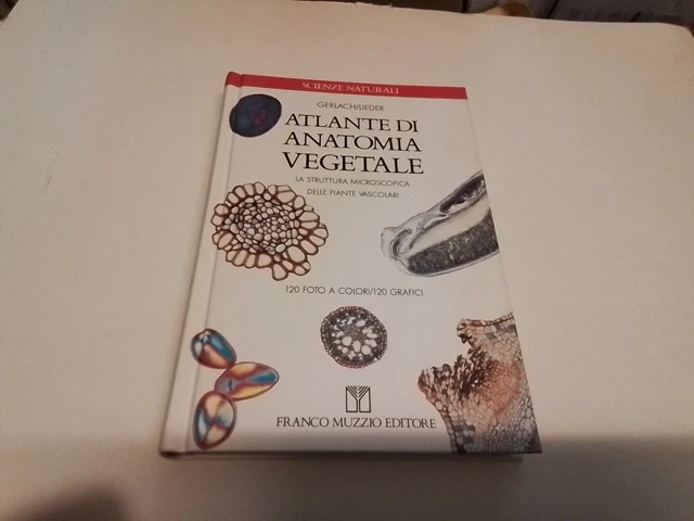 GERLACH- LIEDER - ATLANTE DI ANATOMIA VEGETALE - MUZZIO ED 1986, 9gn24 GERLACH- LIEDER - ATLANTE DI ANATOMIA VEGETALE - MUZZIO ED 1986, 9gn24