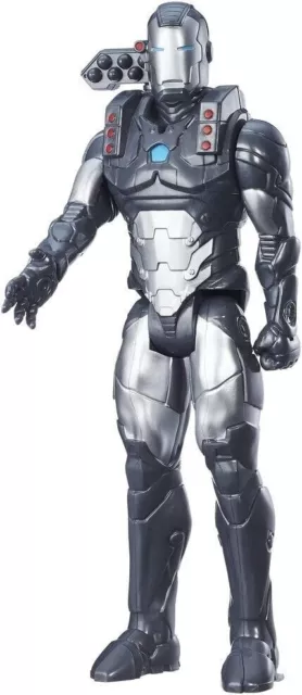 Marvel Avengers WAR MACHINE Figura de acción 30cm Titan Hero Series Hasbro...