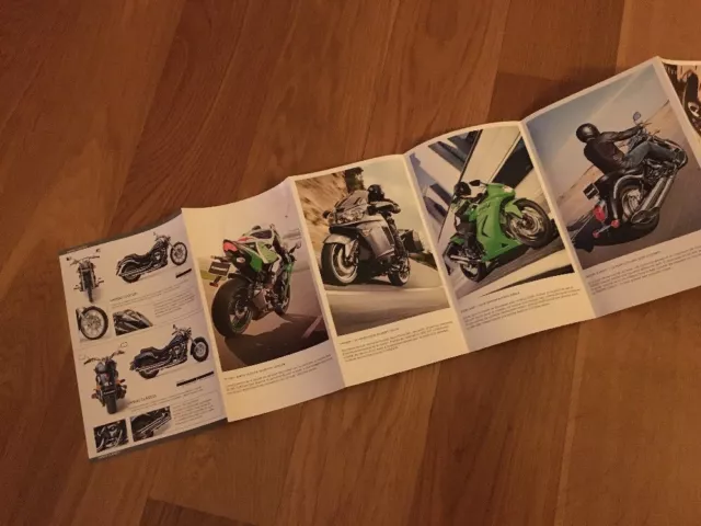 Kawasaki gamme 2008 moto prospectus brochure publicité catalogue pub prospekt 2