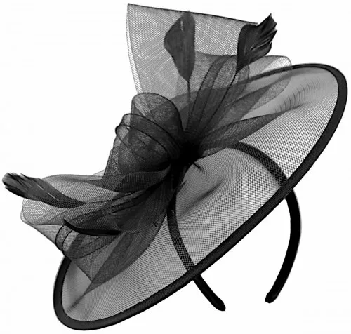 Aurora Collection Aliceband Crin Disc Fascinator