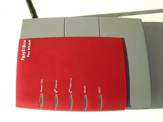 MODEM/ROUTER FRITZBOX FON WLAN 7170 Annex A EUR 48,00 - PicClick IT