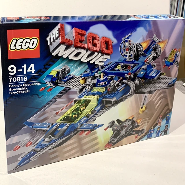 LEGO 70816 / NEW SEALED / box NEAR MINT! Benny‘s Spaceship / THE LEGO MOVIE Top!