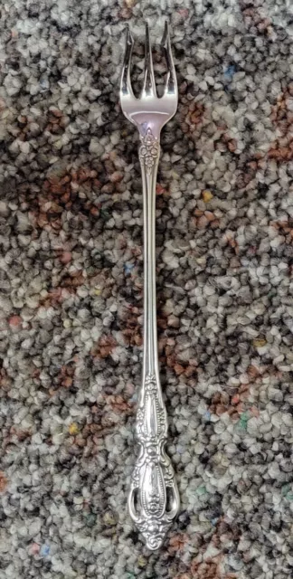 Oneida RENOIR Pembrooke Stainless SSS Cocktail/ Seafood Fork Glossy USA Flatware