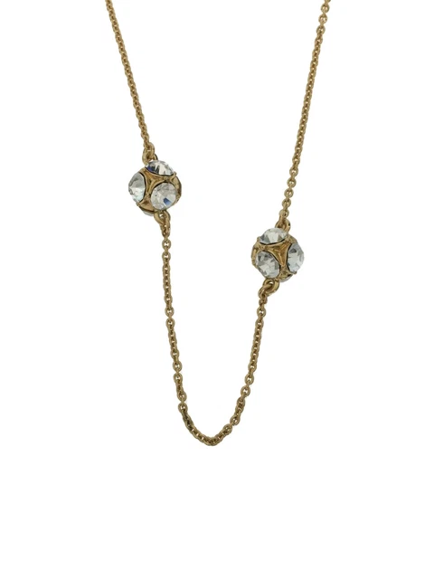kate spade new york ◆ necklace / zirconia / GLD / top available