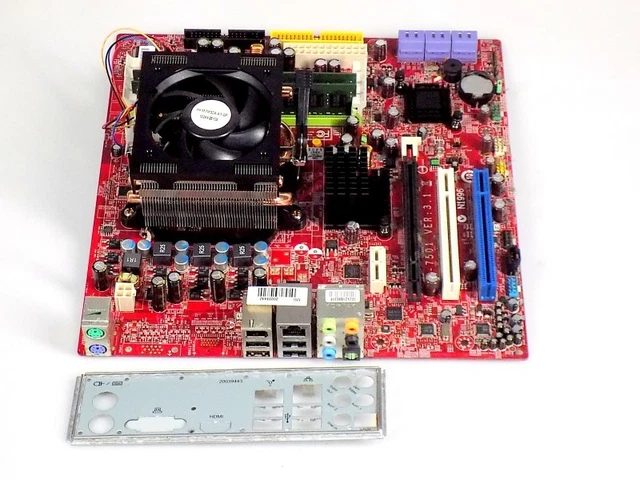 Mainboard & CPU-Kombination, Computer-Komponenten & -Teile