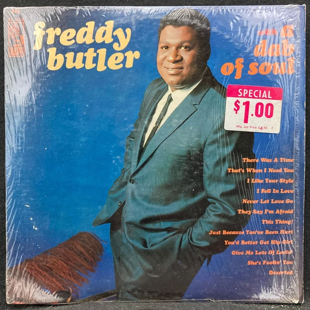 FREDDY BUTLER – With A Dab Of Soul - SSCD003 - Northern Soul
