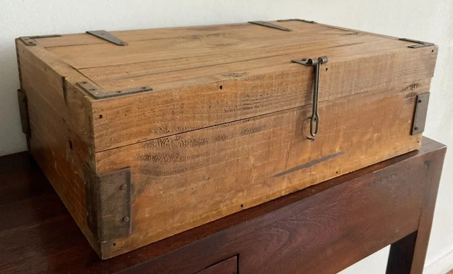 Gorgeous Rustic large Wooden Box