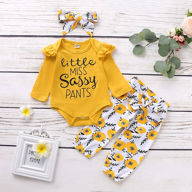 3 pz abiti cuore per bambine neonate top pantaloni fascia outfit tuta 4