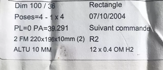 Metal Cutting Dies Matrices De Decoupes For Gallus R200 3