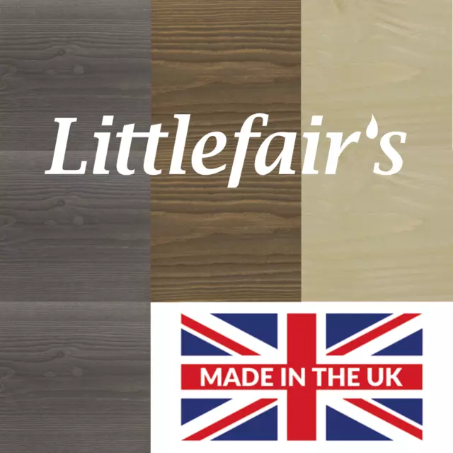 Littlefair's Indoor & Outdoor Wood Stain Water Based - Driftwood Colours