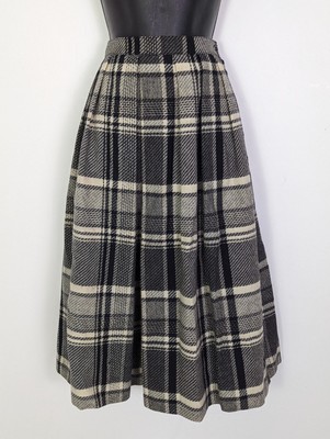 Boden Grigio Misto Lana Aline Gonna UK 16L PUNTINI ROSSI Lavoro Formale Business 
