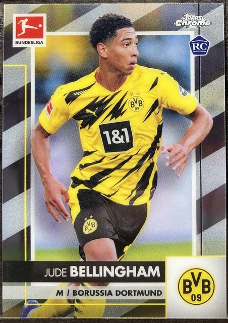 Topps Bundesliga Chrome 2021-2022 Base Trading Cards – Near Mint