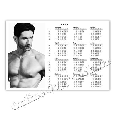 TOM ELLIS AKA Lucifer + Pocket Calendar 2023 [K4] Calendar £3.08