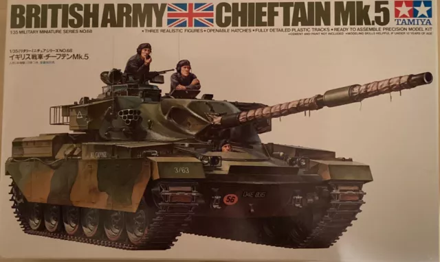 Tamiya 1/35 British Army Chieftain Mk.5 Tank - 35068