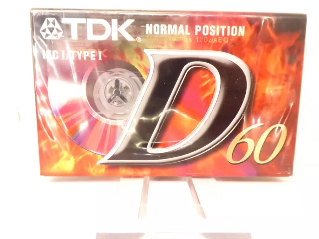 Tdk - Cassette Audio Tape - K7 - Iec I / Type 1 - Scelle - Sealed - D60 - D 60