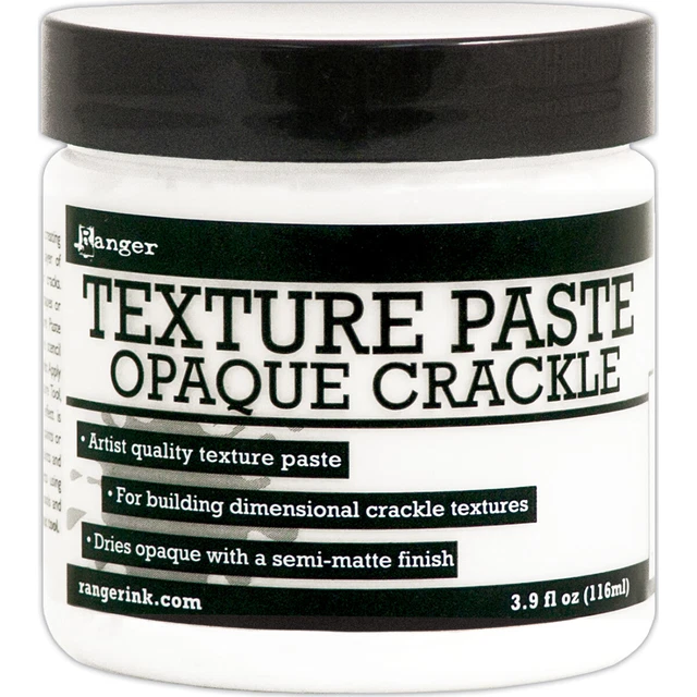 Paquete de 2 pasta de textura crackle Ranger 4 oz-TINTA 57505