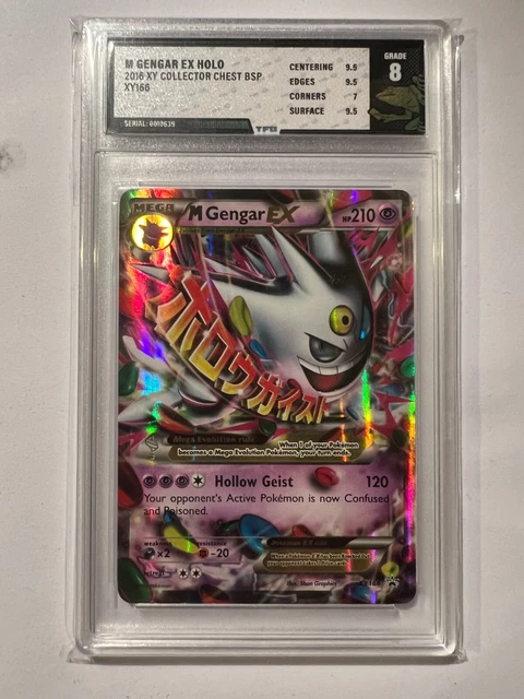 【PSA8】MゲンガーEX プロモ M Gengar EX 079/XY-P Pokemon Card Japanese M Gengar EX 079/XY-P sealed PROMO TCG