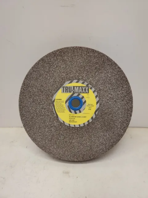 Tru-Maxx 8" x 1" x 1" Aluminum Oxide 36 Grit Tool Room Grinding Wheel