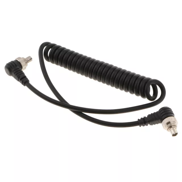 3,5 mm pinza en PC disparador remoto cable de resorte cable para 7D 5D II 1D 2