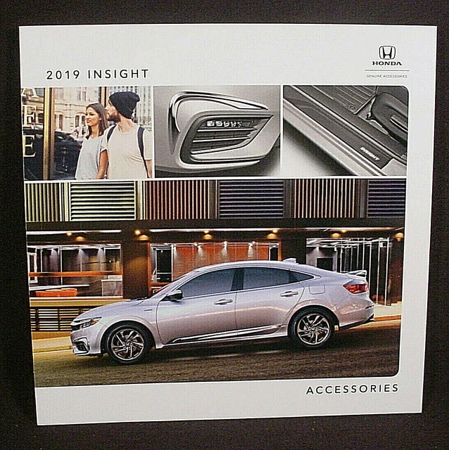 2019 Honda Insight Accessories Brochure - Original