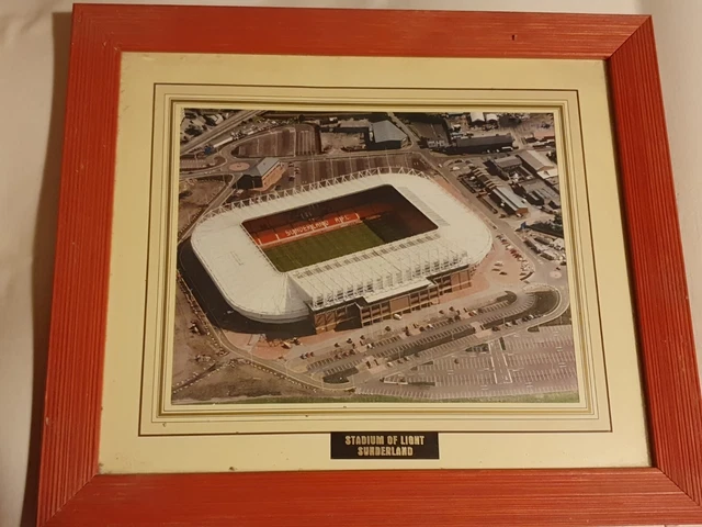 Sunderland FC Stadium of Light gerahmtes Bild 35 x 30