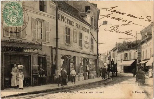 CPA WATCH-under-WOOD La Rue du Pre. (509599)