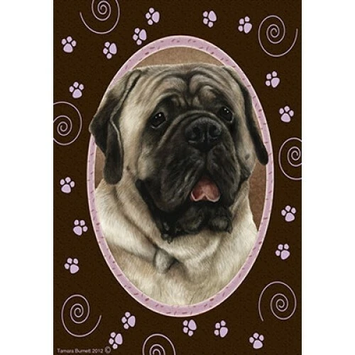 Paws Garden Flag - Silver Mastiff 172771