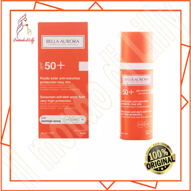 BELLA AURORA-BELLA AURORA SOLAR anti-manchas piel secas SPF50+ 50 ml