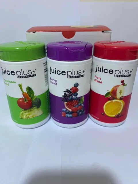 Juice Plus Premium Supplement 3x 120 Beeren-, Obst- & Gemüsekapseln BB10/25 versiegelt 2