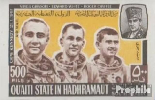 Aden - Qu´aiti State 141B (kompl.Ausg.) postfrisch 1967 Astronauten