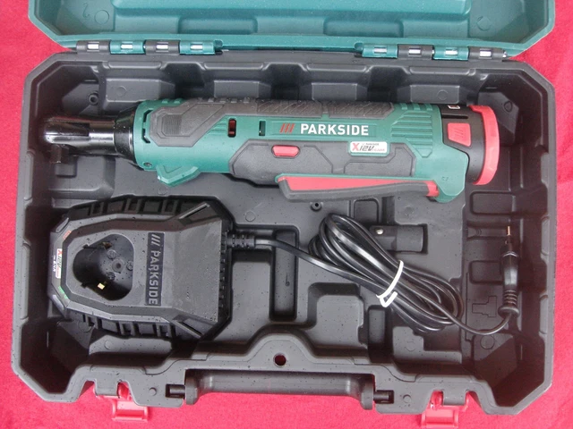 PARKSIDE Akku Ratsche Mit Akku Und Ladegerät Max. 54 Nm Ratschenschrauber PAR 12