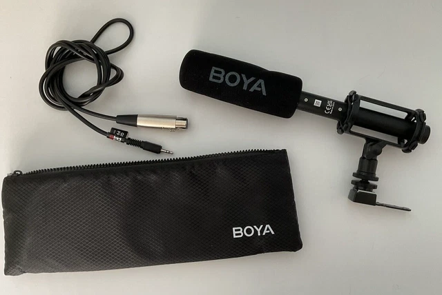 BOYA BY-BM6060/BM6060L/BM6040 Microfone De Shotgun Profissional Com