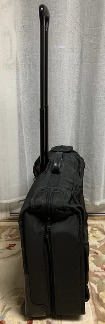 Tumi Black ballistic Nylon Wheeled Garment Bag Suitcase 2242D3 4