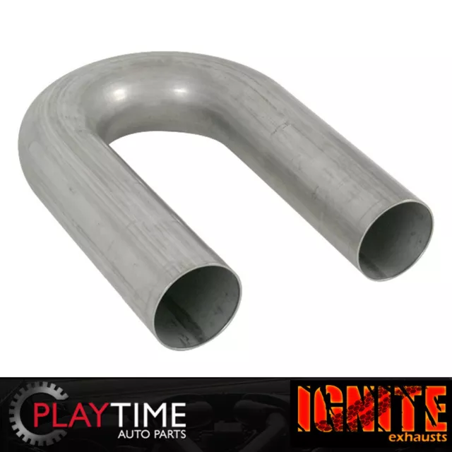 Exhaust Pipe Mandrel Bend 1 1/2" Inch 180 Degree 38mm Aluminised Steel