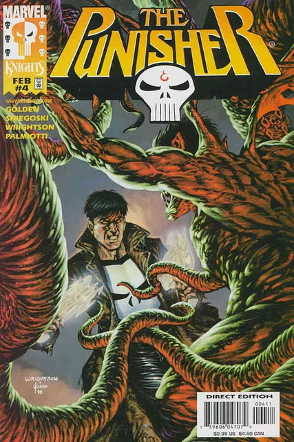 Punisher, The (4th Series) #4 VF; Marvel | Bernie Wrightson - angel - we combine
