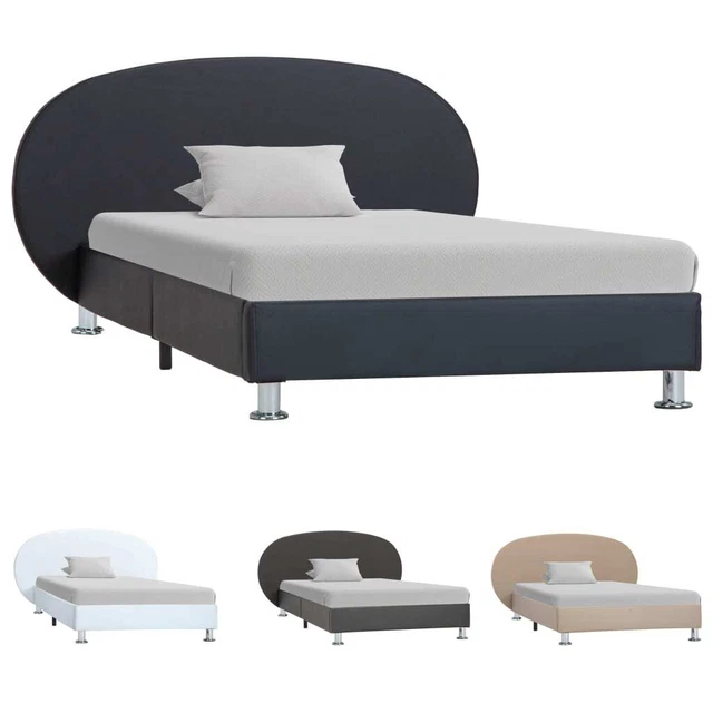 Polsterbett Kunstlederbett Bett Doppelbett Bettgestell mehrere Auswahl vidaXL