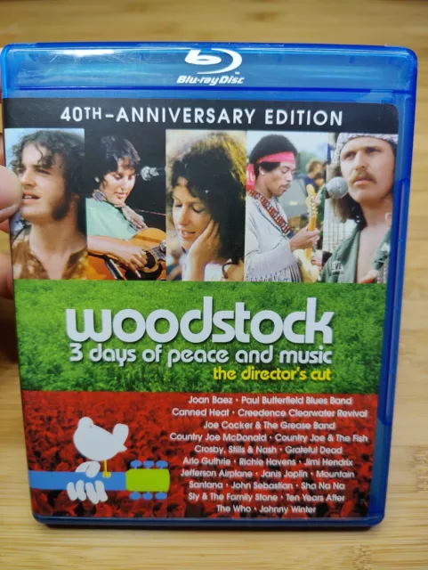 Woodstock: 3 Days of Peace and Music [40th Anniversary Edition] [Blu-ray]