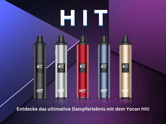 Yocan HIT, Vaporizer Kräuter  , Keramikfilter,   Phyto-Inhalator, Konduktion