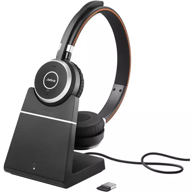 Jabra Headset Evolve 65 SE MS Duo USB Stereo inkl. Ladestation