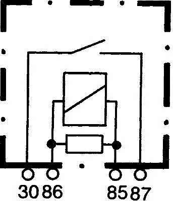 HELLA (4RA 007 793-041) Relais, Arbeitsstrom 2