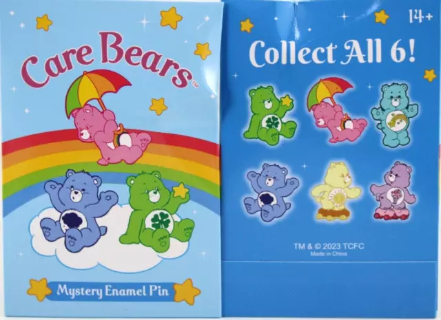 Party Supplies Care Bears Rainbow Colors 2 sz Plates Bags Cups Hats Napkins  2002
