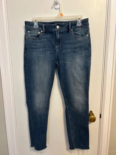 Lucky Brand Womens Lolita Crop Jeans, Raw Hem, 8/29