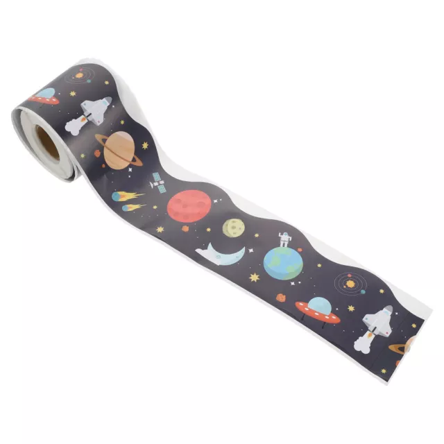 Back-to-School Space Theme Stickers - Assorted Colors