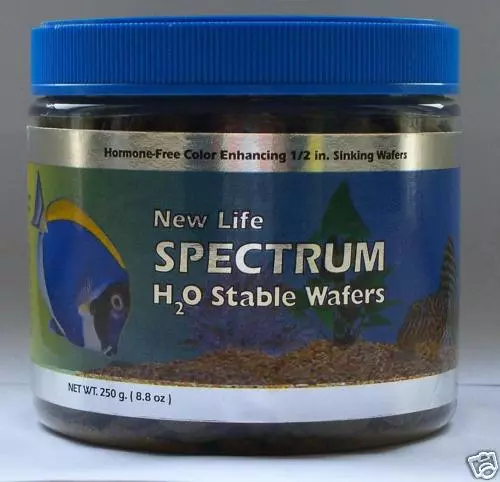 New Life Spectrum Algues Gaufrettes Aquarium Nourriture Poisson 125 Gms