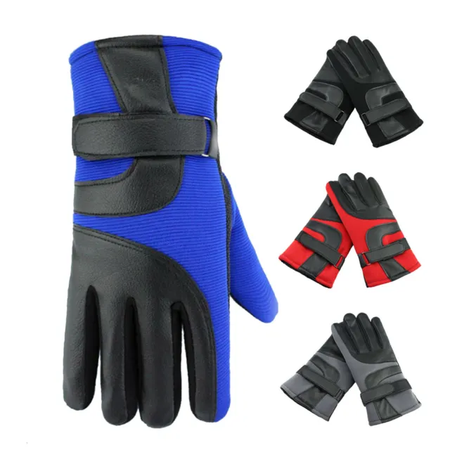 Unsex Male Winter Skiing Thermal Gloves Touch Screen Mittens Driving Snowboard