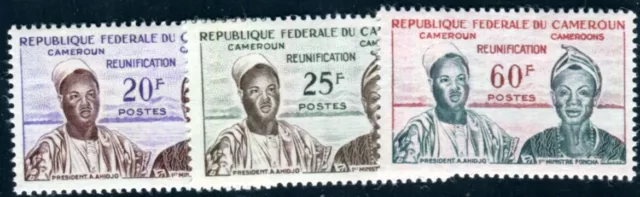 Kamerun 1962 344-346 ** Postfrisch Tadellos Satz 55€(F4358
