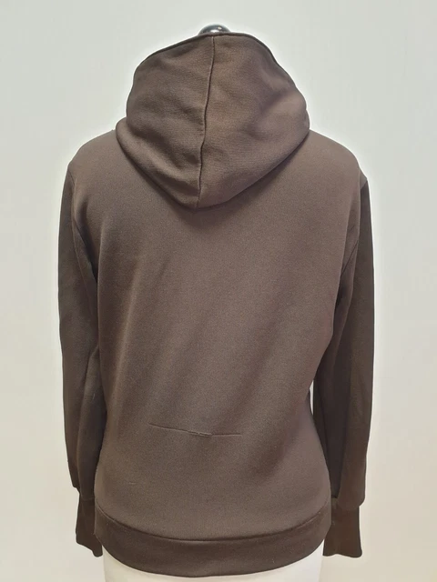 Felpa Con Cappuccio Tt330 Ragazza Adidas Marrone Rosa Maniche Lunghe Con Cerniera Età 16 Anni 3
