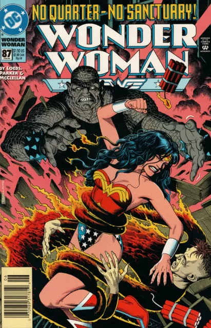 Wonder Woman #87 Newsstand Cover (1987-2006) DC Comics