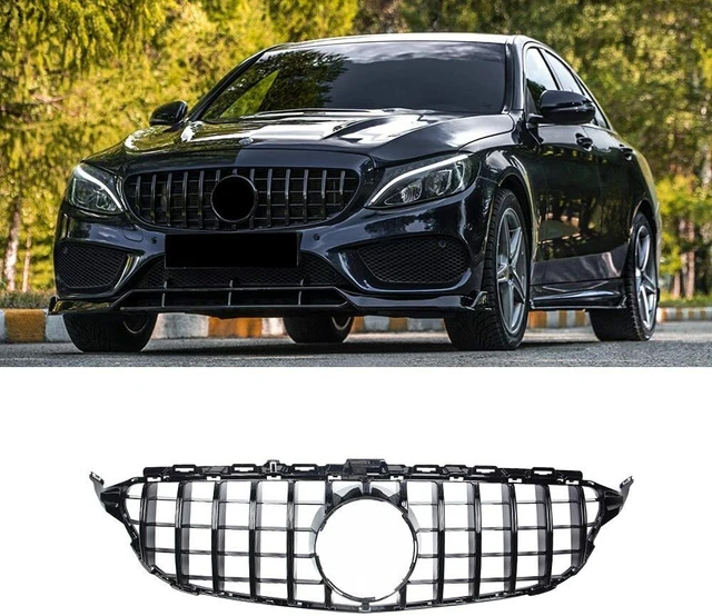 Calandra Griglia Black AMG Mercedes Classe C W205 2014 2018 Cod