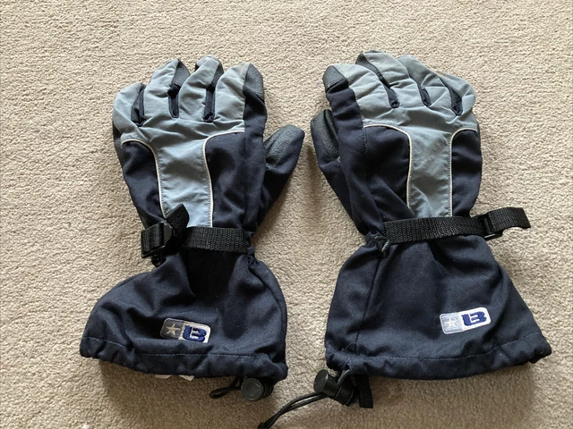 Burton Snowboarding gloves Mens X large Black Grey Snowboard Ski Skiing Boarding
